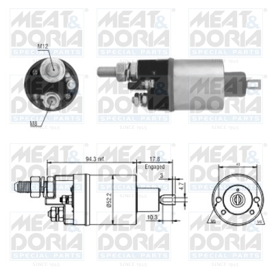 Solenoid Switch, starter